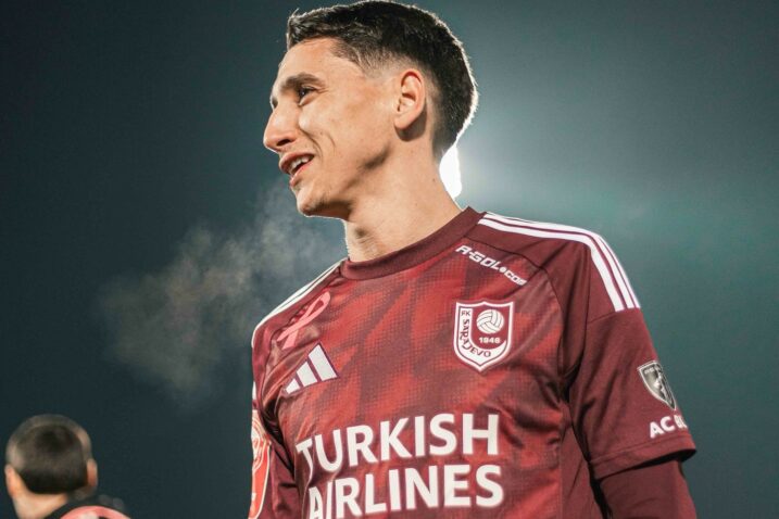 Luka Menalo/Foto FK Sarajevo