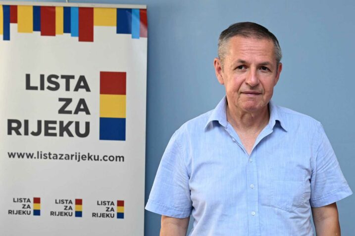 Predrag Miletić, Lista za Rijeku / Foto: Novi list