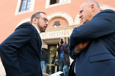 Tomislav Tomašević i Branko Bačić / Foto: Sanjin Strukic/PIXSELL