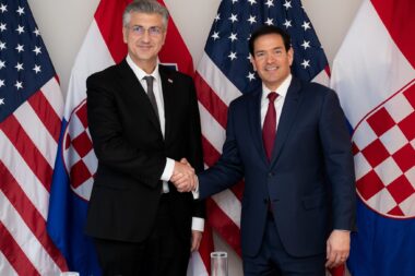 Andrej Plenković i Marco Rubio