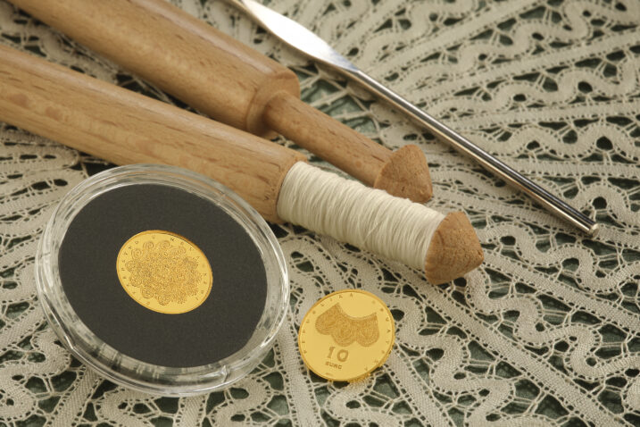 Zlatnik „Čipkarstvo u Hrvatsko“ , FOTO: Branimir Kralj