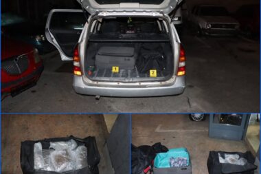 Zapljena- torbe pune marihuane i amfetamina / Foto: PU zagrebačka