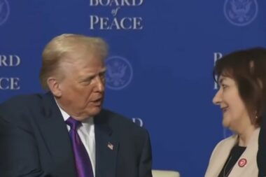 Donald Trump i Dubravka Šuica / Foto Screenshot Facebook Dubravka Šuica