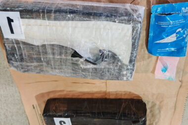 Paketi kokaina iz auta albanskog državljanina / Foto: PU dubrovačko-neretvanska