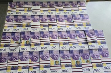 Zapljena falsificiranih novčanica - Operativna akcija Decoy III / Foto: EUROPOL / MUP