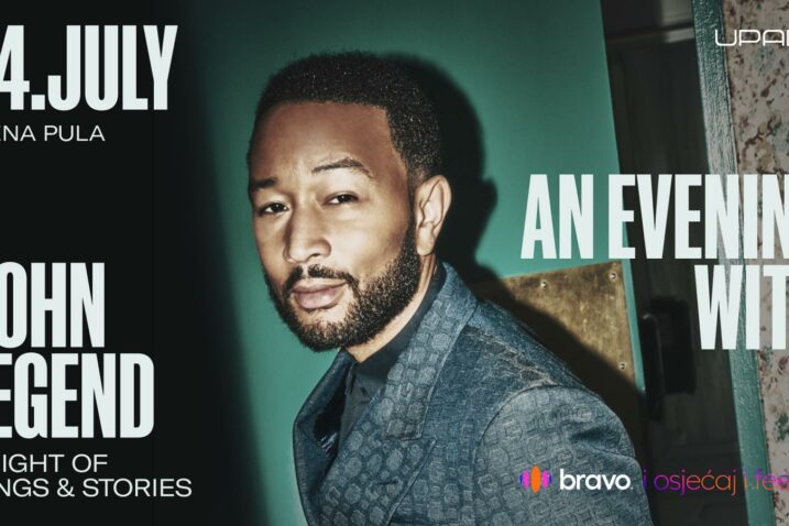 John Legend nastupit će 4. srpnja u Puli
