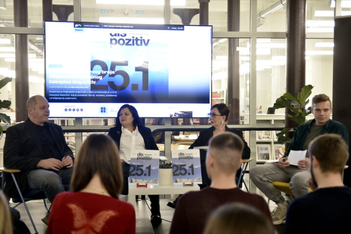 Predstavljanje časopisa Dispozitiv / Foto: Matea Jurčić