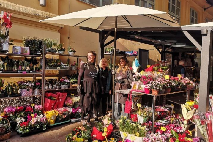 Tri opatijske "rožice" - tri cvjećarke i more dobrih želja / Foto Aleksandra Kućel-Ilić