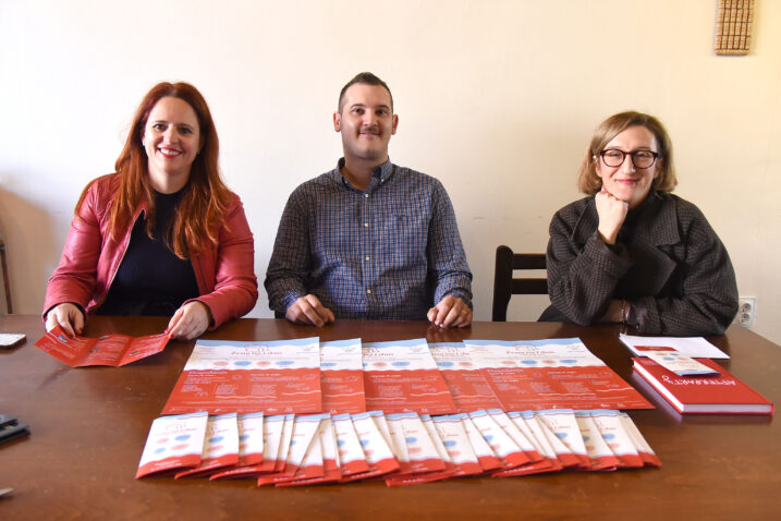 Marijana Kalčić, Toni Babić i Vana Gović Marković na predstavljanju manifestacije »Žena na 1 dan« / Foto Dean Miculinić