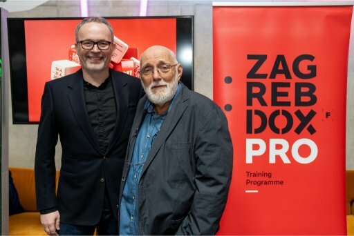 Hrvoje Pukšec i Nenad Puhovski / Foto ZAGREBDOX