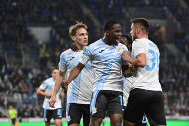 Toni Fruk, Daniel Adu-Adjei i Mladen Devetak/Foto HNK Rijeka