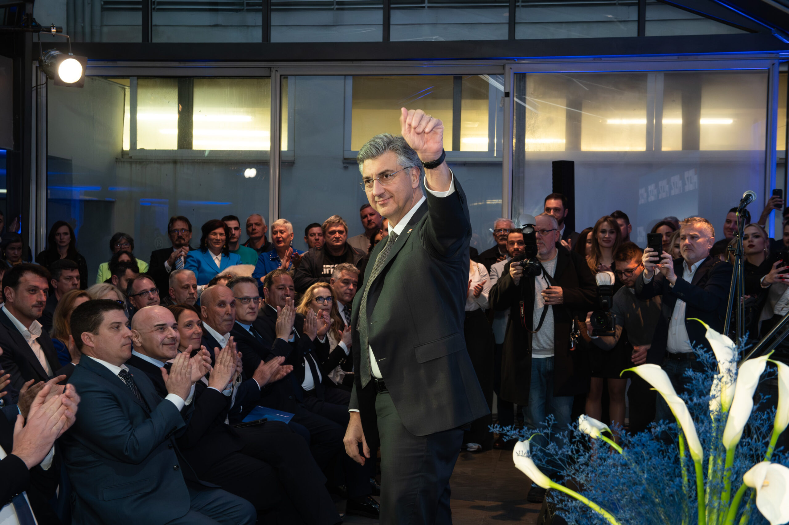 Andrej Plenković u Rijeci / Foto: Nikola Blagojević