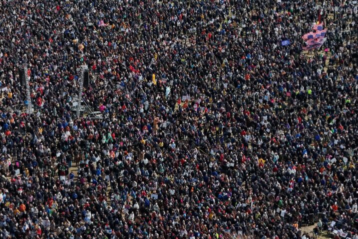 "No kings" prosvjed u Bostonu / Foto REUTERS/Brian Snyder
