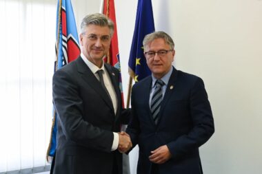 Andrej Plenković i Darko Vuletić