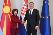 Gordana Siljanovska-Davkova i Zoran Milanović / Foto Ured predsjednika Republike Hrvatske / Dario Andrišek, Filip Glas