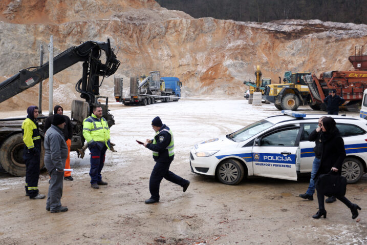 Foto ilustracija: Tragične nesreće u kamenolomu nisu rijetkost: snimka očevida pogibije u jednom kamenolomu na karlovačakom području / Kristina Štedul Fabac / PIXSELL