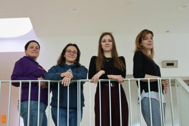 Anja Barešić, Katarina Madić, Sarah Meglaj Bakrač i Antonela Blažeković / Foto IRB