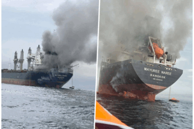 Pogođen je tajlandski brod / Reuters