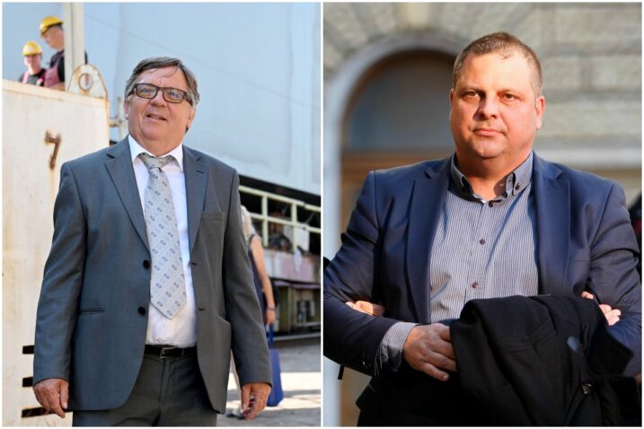 Edi Kučan i Maksimilijan Percan, bivši direktori 3. maja / Foto Arhiva NL; Marko Gracin
