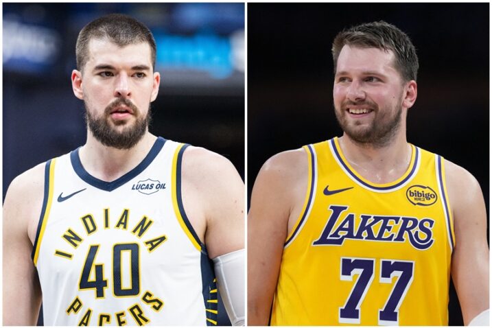 Ivica Zubac i Luka Dončić/Foto REUTERS