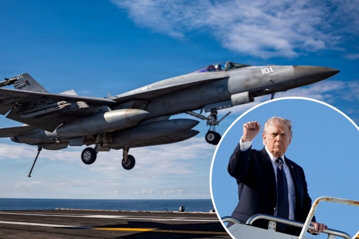 Foto U.S. Navy/Handout via REUTERS; REUTERS/Elizabeth Frantz