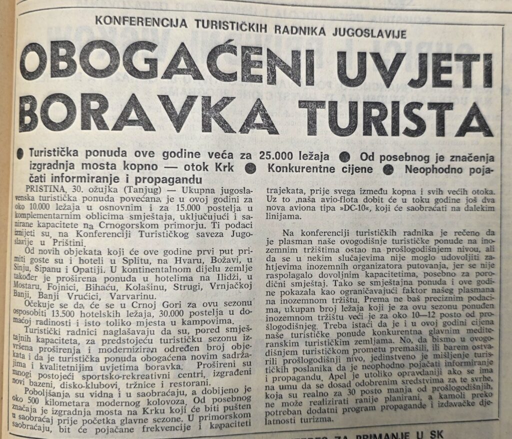 Novi list, ožujak 1980.