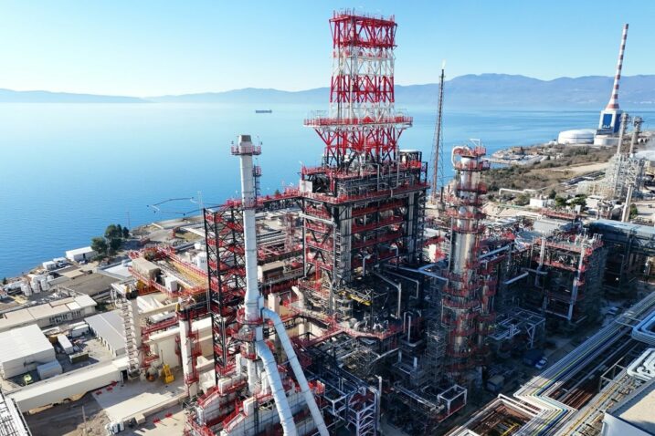 DCU postrojenje u Rafineriji nafte Rijeka / Foto Ina