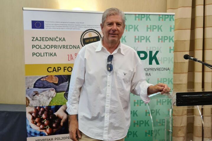 Željko Mihelić - ne bude li se pronašlo dovoljno financijskih sredstava za ulaganja, bojim se da ćemo još više ovisiti o uvozu hrane / Foto PRIVATNA ARHIVA