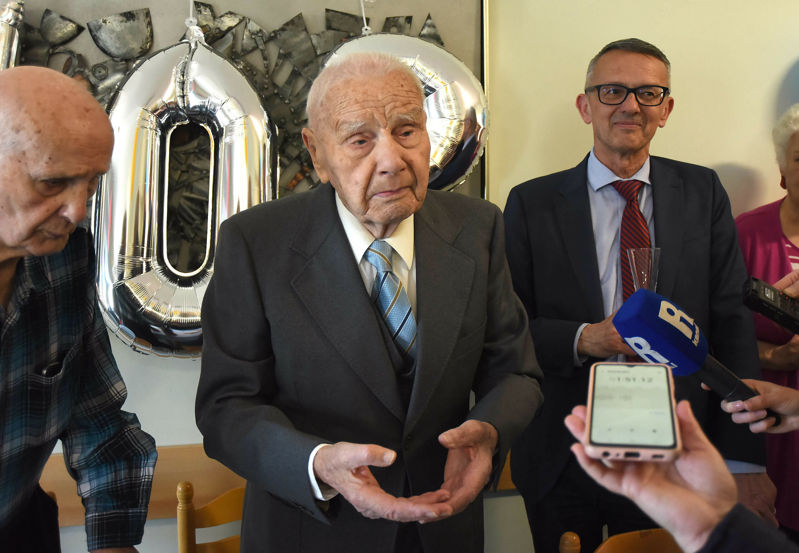 Josip Valković proslavio 102. rođendan / Foto: Dean Miculinić