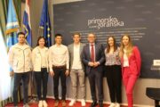 Župan Ivica Lukanović primio je goranske olimpijce / Foto PGŽ