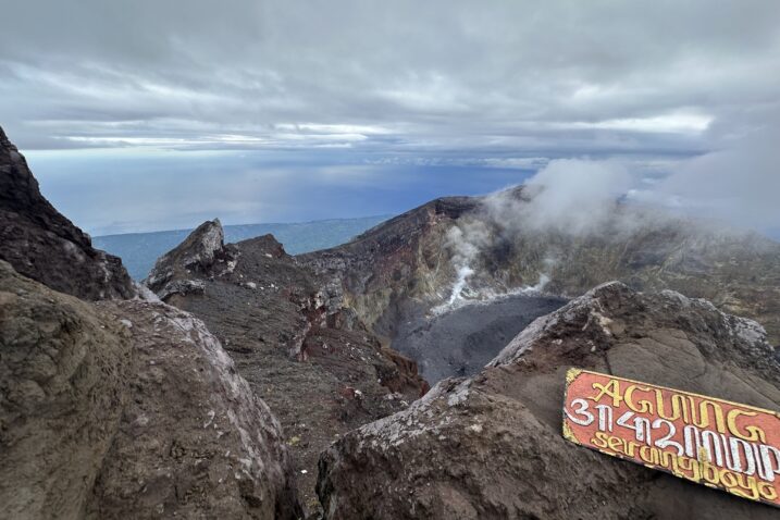 Vulkanski vrh Agung na otoku Bali / Foto Mirko Bjelan