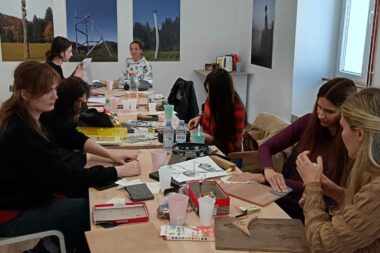 U ateljeu Kulturnog centra Picirk / Foto INES VUČEMILOVIĆ