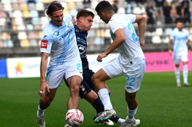 Teo Barišić ozlijedio se protiv Osijeka / Foto Marko Gracin