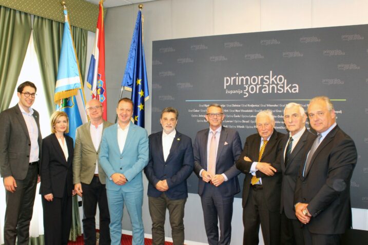 Robert Matić, Ermina Duraj, Toni Štimac, Marko Boras Mandić, Erik Fabijanić, Ivica Lukanović, Milivoj Brozina, Miljenko Dorić i Ingo Kamenar / Foto PGŽ