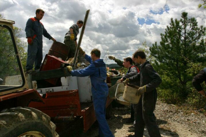 Tim Zelene čistke / Foto UDRUGA ŽMERGO