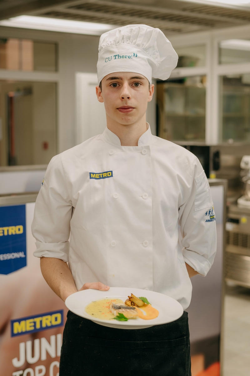 Andreas J. Marković iz Ugostiteljske škole Opatija / Foto METRO Junior Top Chef