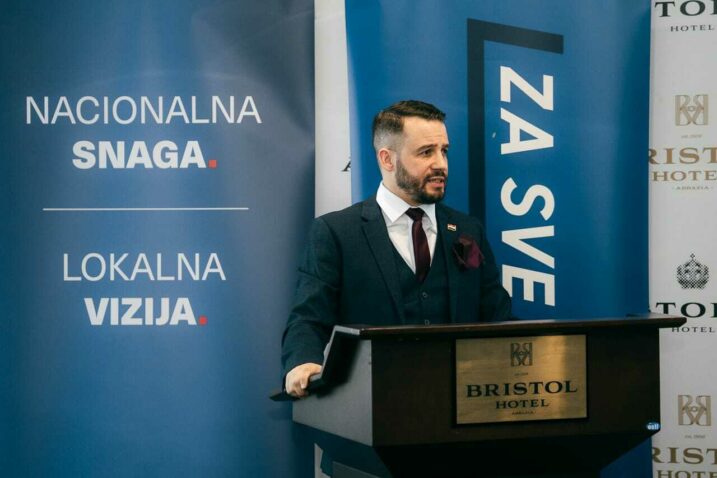 Domagoj Tramontana, predsjednik opatijskog HDZ-a