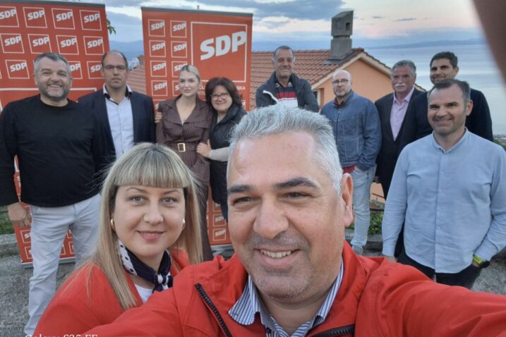 Morena Sušanj i Vladan Mekterović / Foto SDP Matulji
