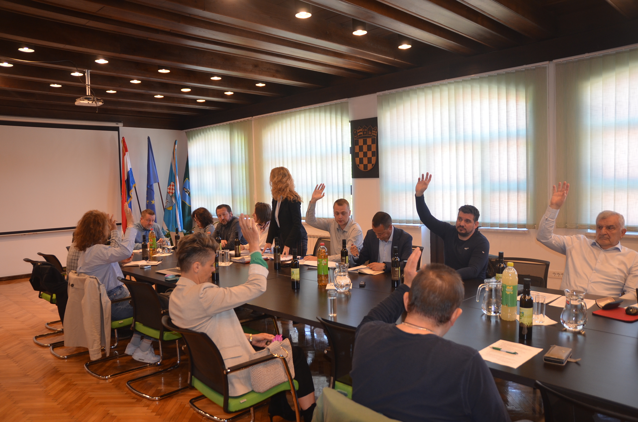 Prijedlog rebalansa uvjerljivo je prihvaćen / Foto Marinko Krmpotić