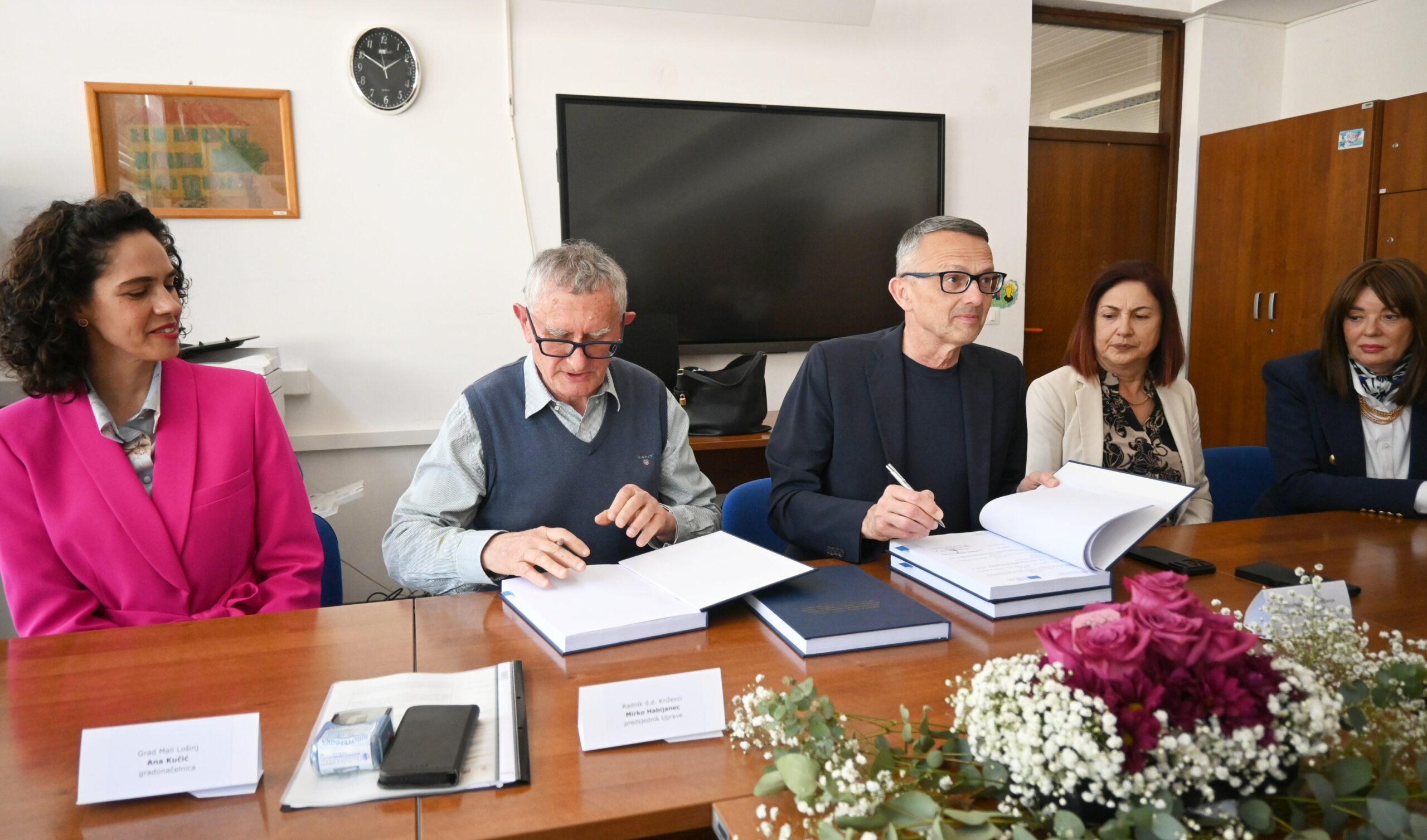 Ana Kučić, Mirko Habijanec, Ivica Lukanović, Olivela Franko i Edita Stilin / Foto BOJAN PURIĆ