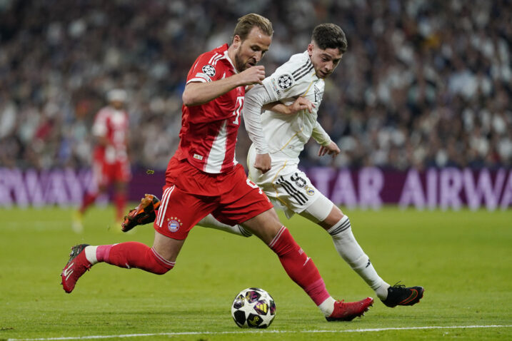 Harry Kane i Federico Valverde/Foto REUTERS