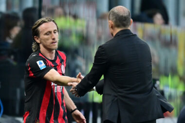 Luka Modrić i Max Allegri/Foto REUTERS