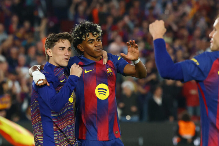 Gavi i Lamine Yamal/Foto REUTERS