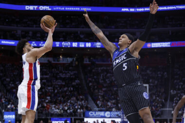 Cade Cunningham i Paolo Banchero/Foto REUTERS