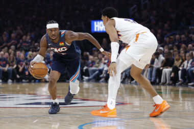 Shai Gilgeous-Alexander i Ryan Dunn/Foto REUTERS