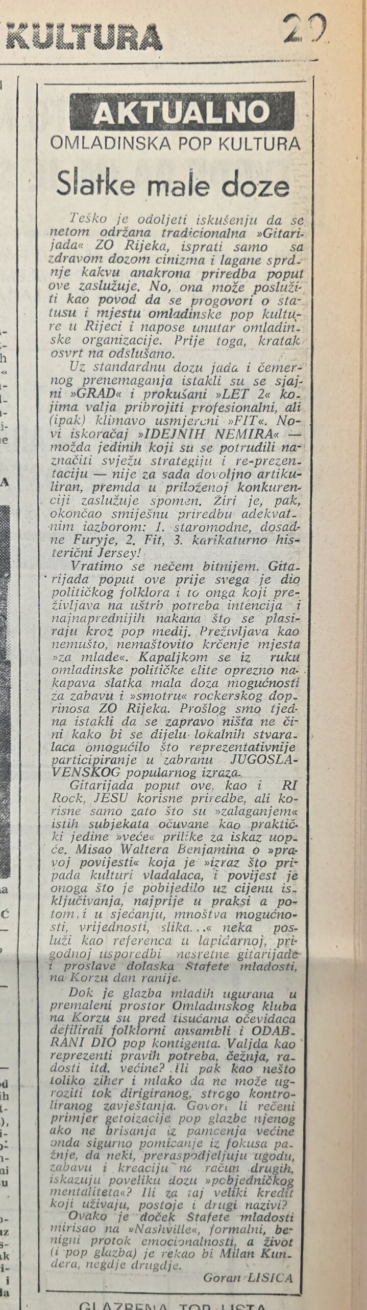 Novi list, travanj 1986.