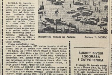 Novi list, travanj 1986.