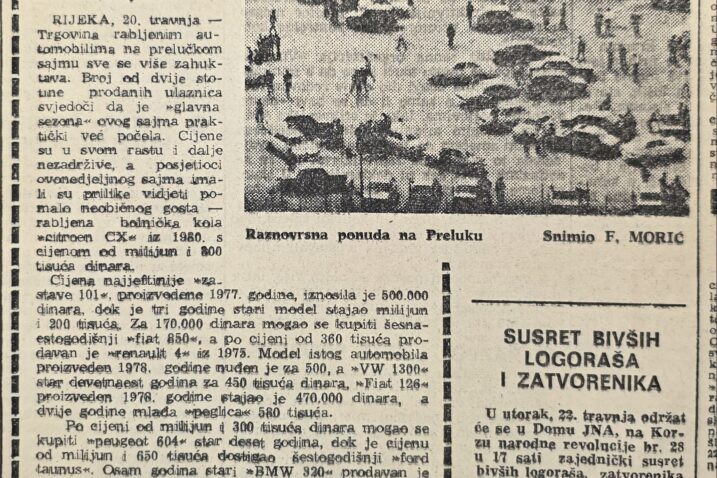Novi list, travanj 1986.