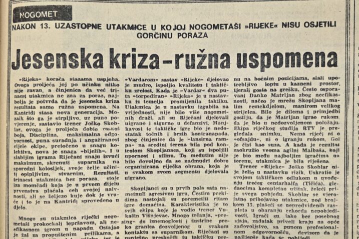 Novi list, travanj 1986.