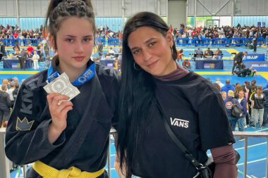 12-godišnja Korina Krivičić (lijevo) / Foto BJJ Rijeka